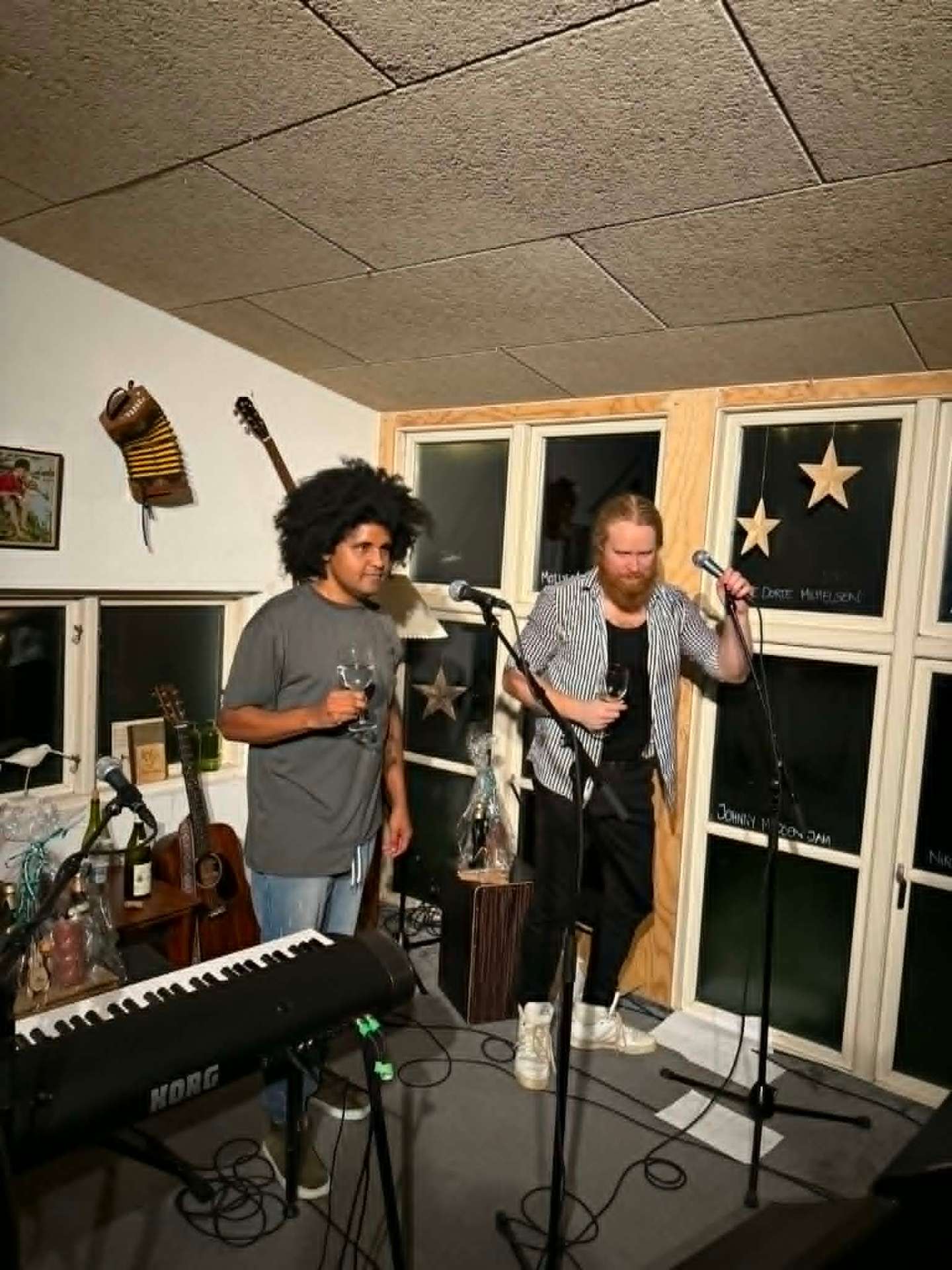 Vinsmagning på scenen